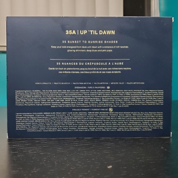 35A Up 'Til Dawn Artistry Palette - Picture 2 of 6